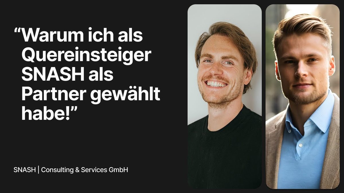 SNASH-Podcast: Vom Banker zum Closer